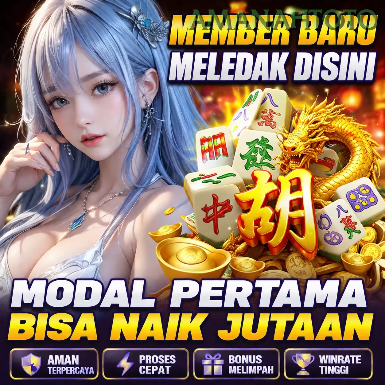 Cara Mendaftar dan Verifikasi Akun di amanahtoto